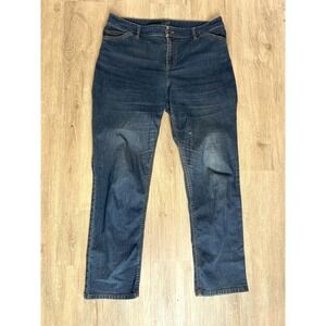 J. Jill Wearever Denim Pants Blue Wash Classic Fit Women's Size 12‎